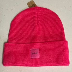 PINK BEANIE HAT